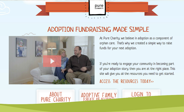 PureCharityScreenshot